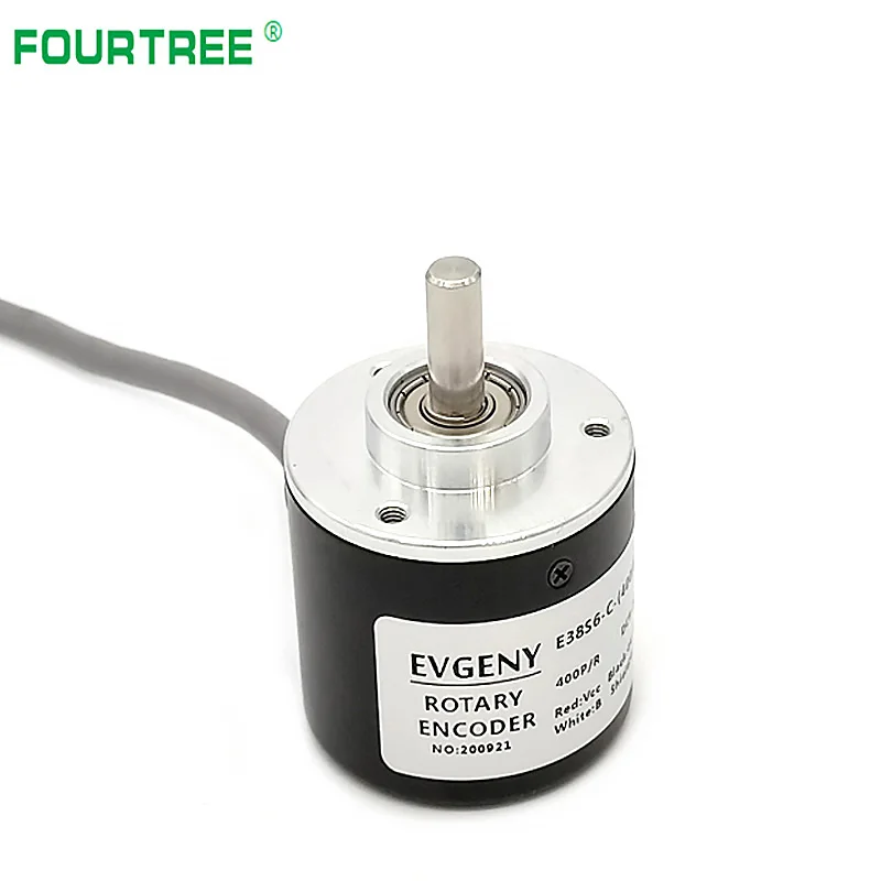Инкрементный Поворотный энкодер 360 P/R 400P/R 600P/R фазовый AB 6 мм вал + муфта