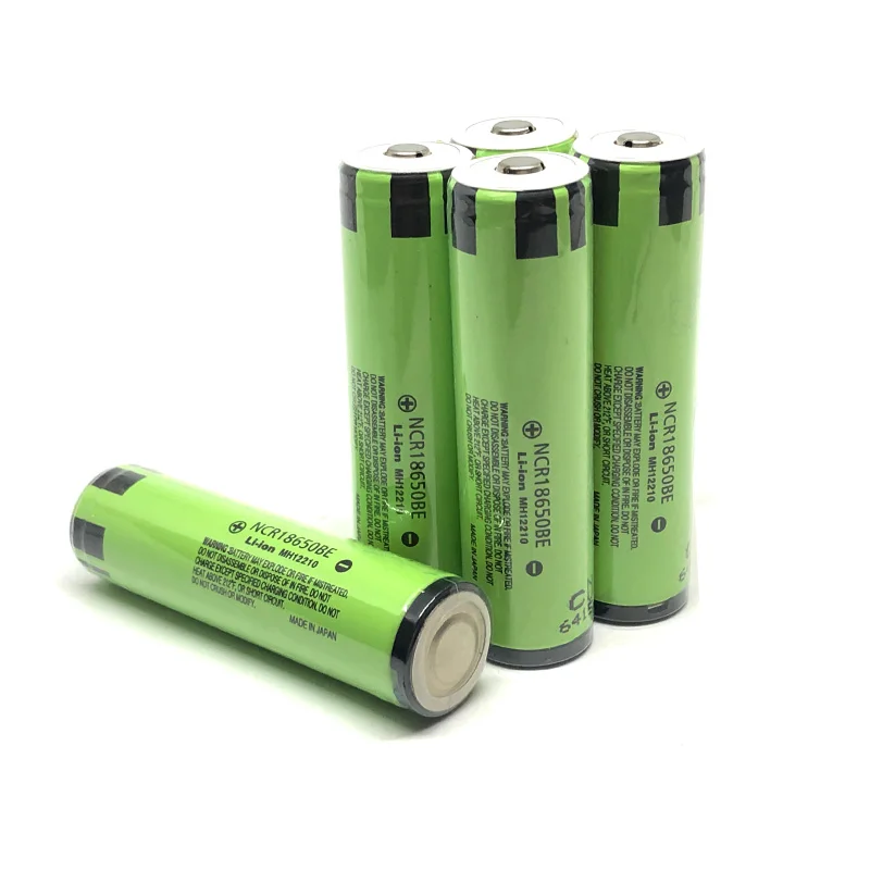 

Panasonic Protected 18650 Battery NCR18650BE 3.7V 3200mah 18650 Lithium Rechargeable Batteries with PCB For Flashlights