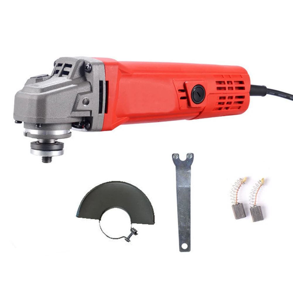 

220V Electric Angle Grinder Machine DIY Polisher Woodworking Power Tool 11000rpm Electric Angle Grinding Machine Cutting