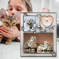 lasody i love my cat collage picture frame meow photo frame tabletop frame for cat cherish every memory home desktop decorations