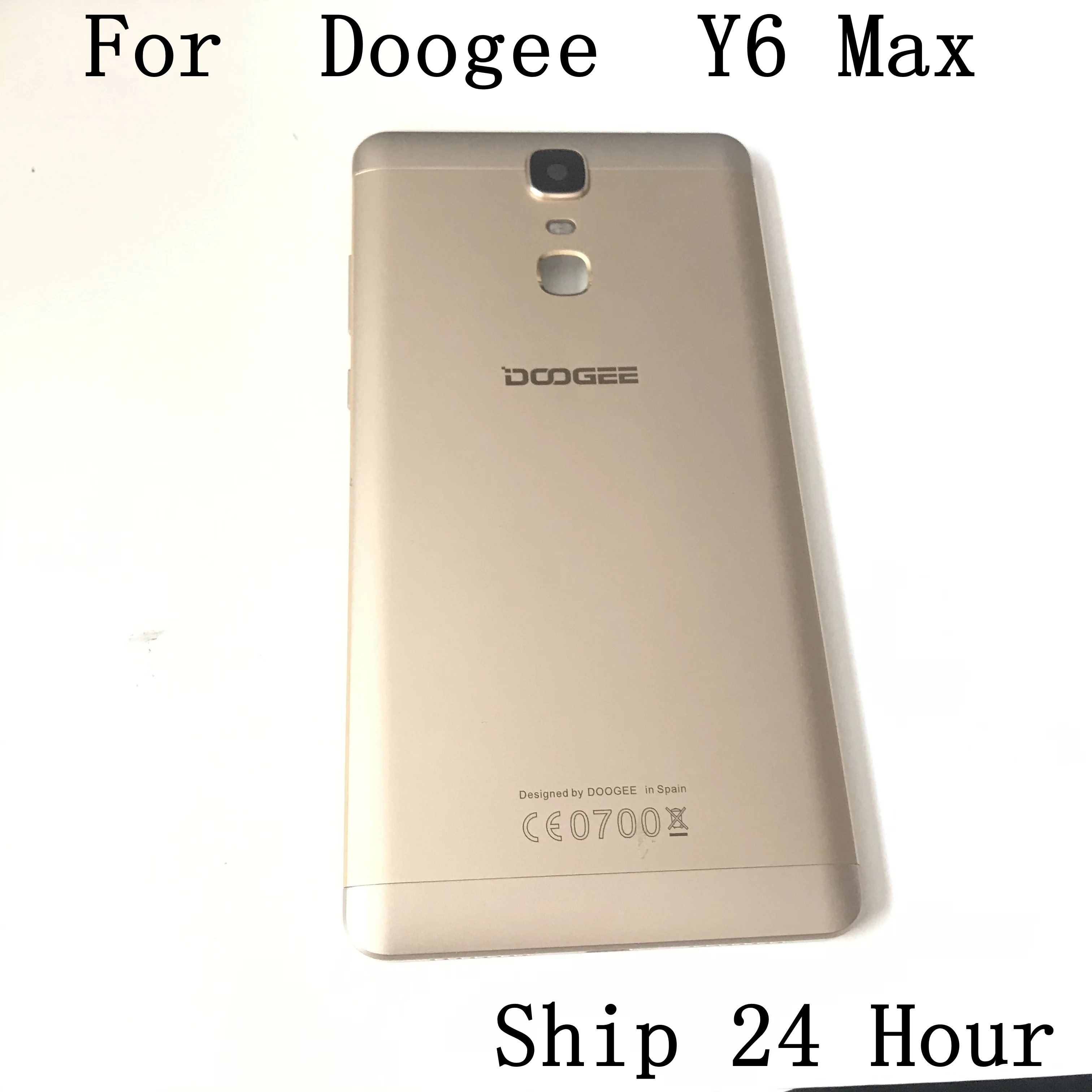 Чехол Для Doogee Y6 Max б/у задняя рамка + стекло для камеры Объектив ремонт Починка