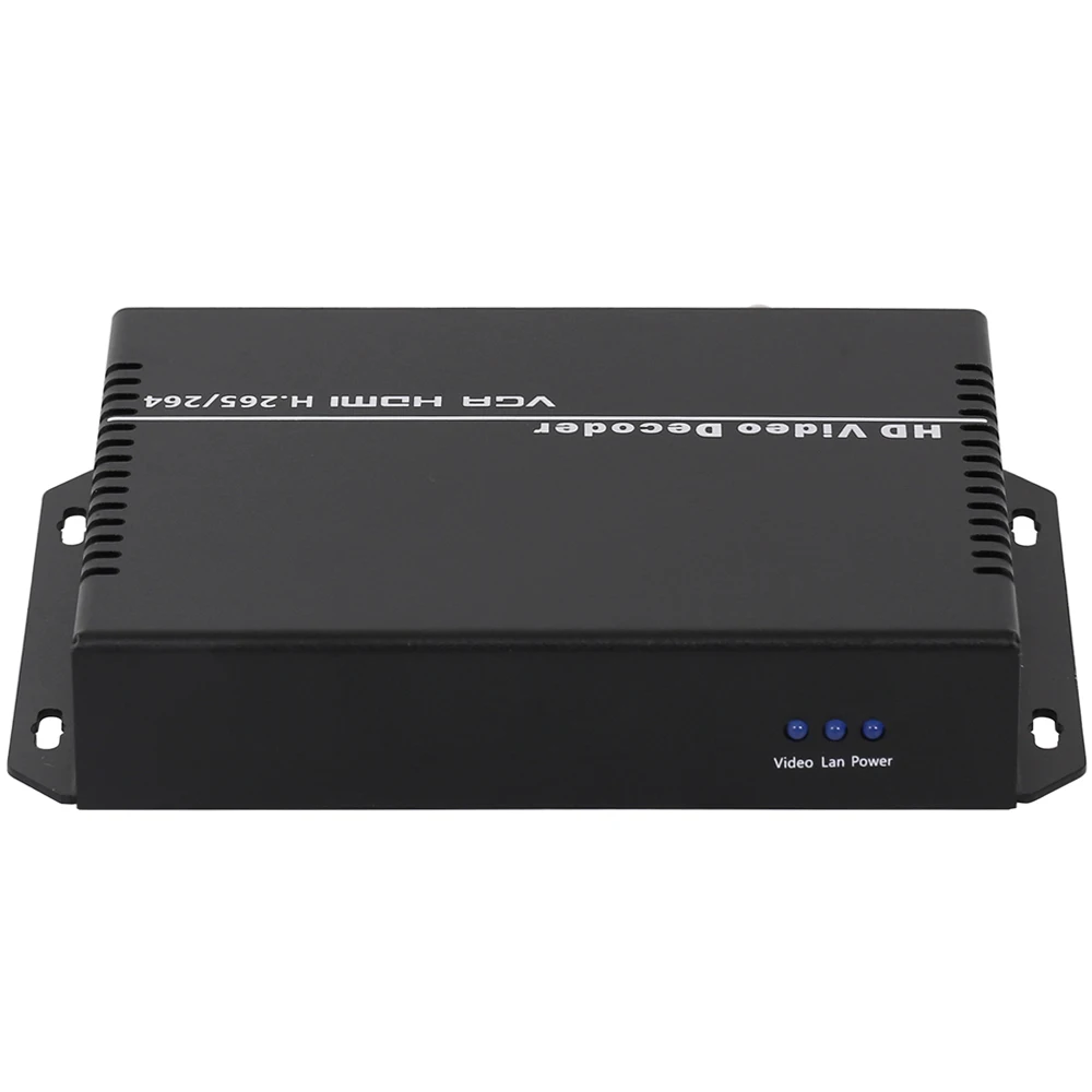 Декодер потокового видео H.265 H.264 IP SDI HDMI VGA CVBS для декодирования HTTPS RTSP RTMP UDP M3U8 HLS