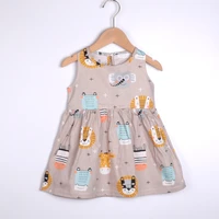 Baby Girl Dress 2020 Summer Sweet Style Childrens Cotton Tutu Skirt Kids Girls Casual Clothing 12M-6T