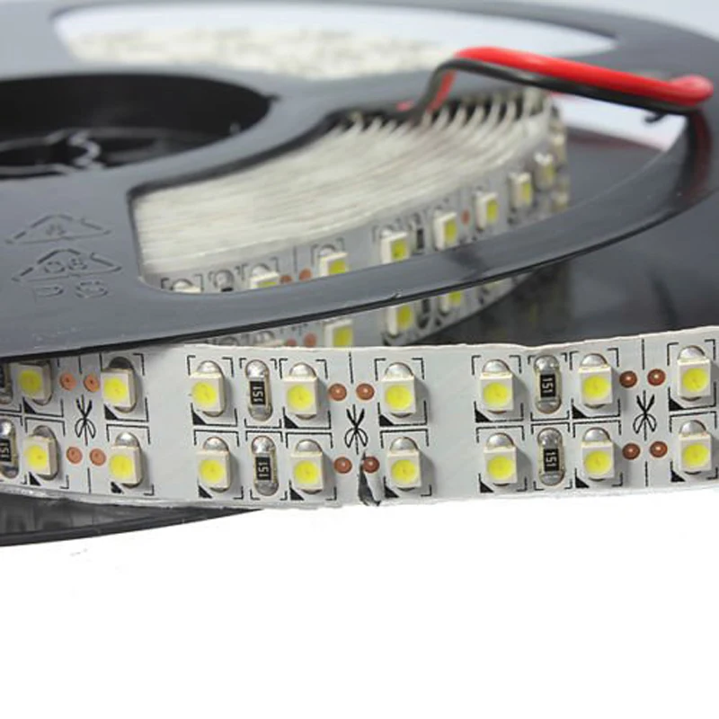 

DC12V 5Meter CR 90+ LED Tape SMD3528 1200LED 240LEDs Per Meter 368LM/ft High Color Rendering Index CRI90 Flexible LED Strips