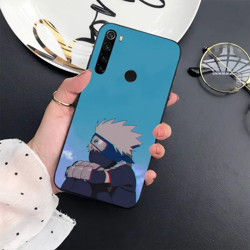 

anime Naruto Kakashi Sharingan Reche Phone Case For Xiaomi Redmi 7 8 9t a3Pro 9se k20 mi8 max3 lite 9 note 9s 10 pro