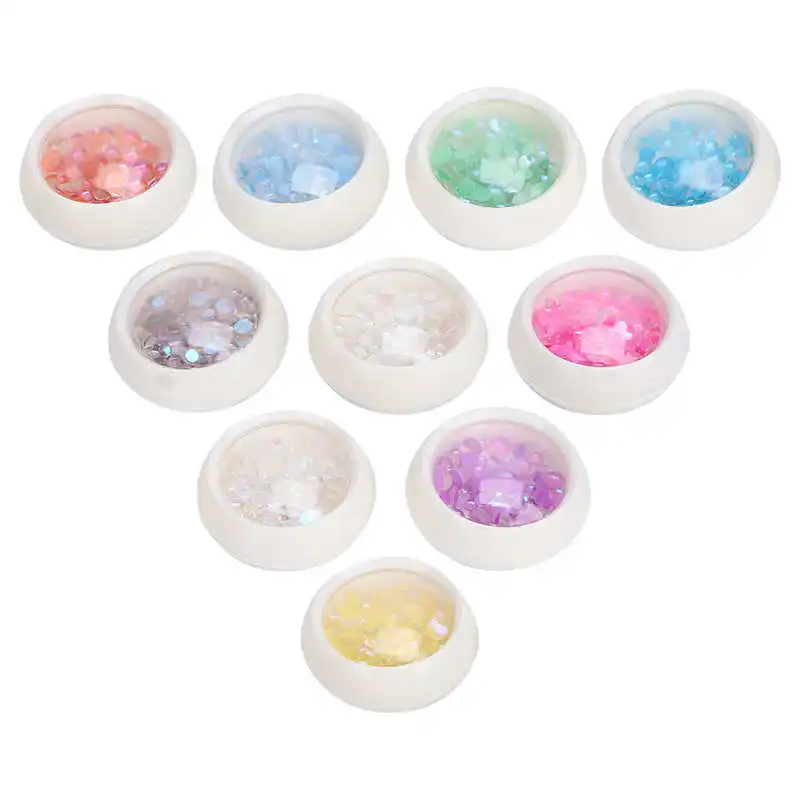 

Nail Craft Faux Pearl Nail Art Artificial Beads ABS Material for Home Use for Nail Salon