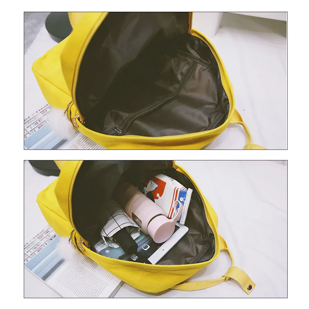 TTOU японский и корейский стиль Harajuku милый вышитый кот корона холщовый рюкзак