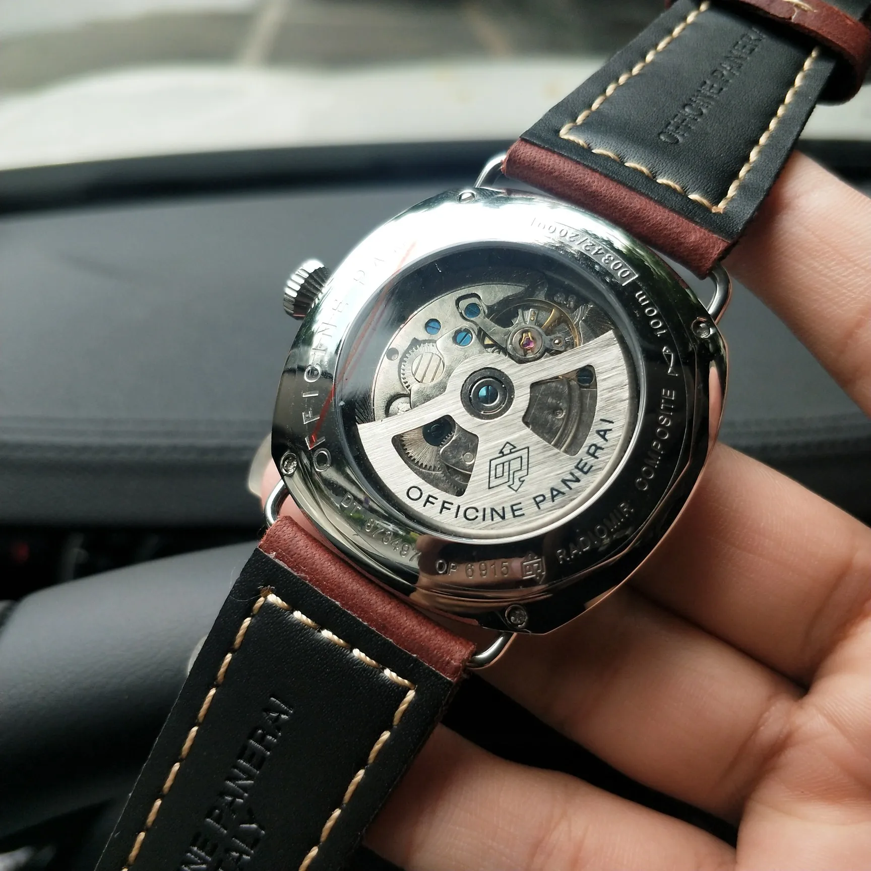 

Panerai Luminor watch men's skeleton automatic mechanical AAA watch gold skeleton retro men's women watch quartz watch