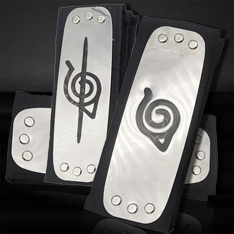 Аксессуары для косплея Акацуки из аниме Наруто кольцо ожерелье брелок повязка на