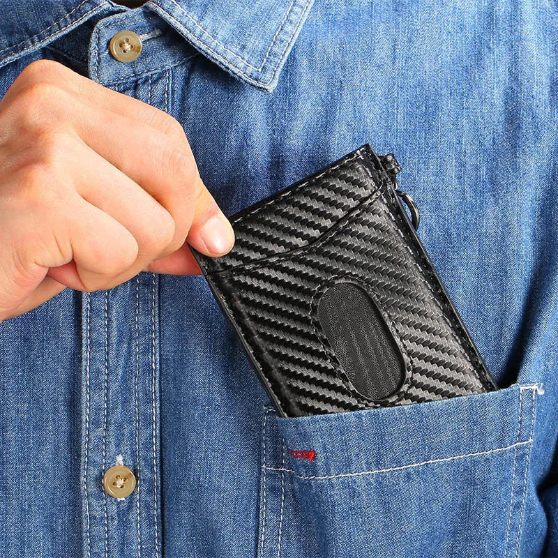 Кошелек из натуральной кожи Anit theft кошелек для женщин автоматическая всплывающая