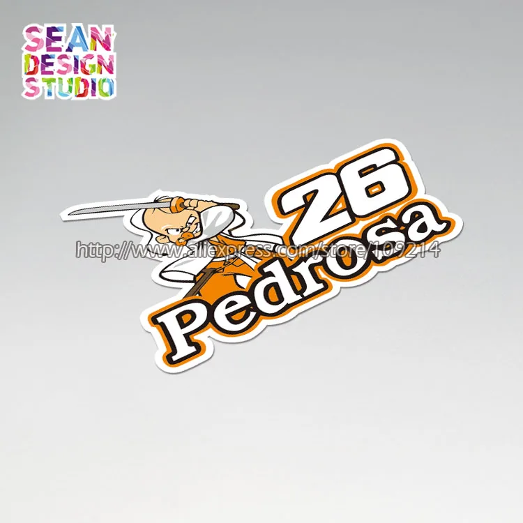 Для Moto GP DP26 Дани педроса 26 карикатура наклейка на шлем мото трафарет