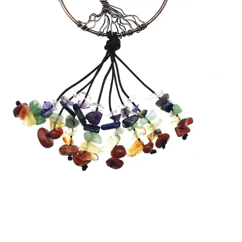 Подвеска &quotДрево жизни&quot ручной работы ожерелье из натуральных драгоценных