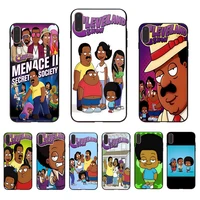 the cleveland show accessories phone case for iphone 11 11pro xs max xr x 8 7 6 6s plus 5 5s se 2020 cartoon printed covers capa