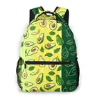 Модные рюкзаки для женщин и девушек-подростков 2020, мужские рюкзаки с принтом авокадо, школьные Молодежные сумки для ноутбука на заказ, Прямая поставка