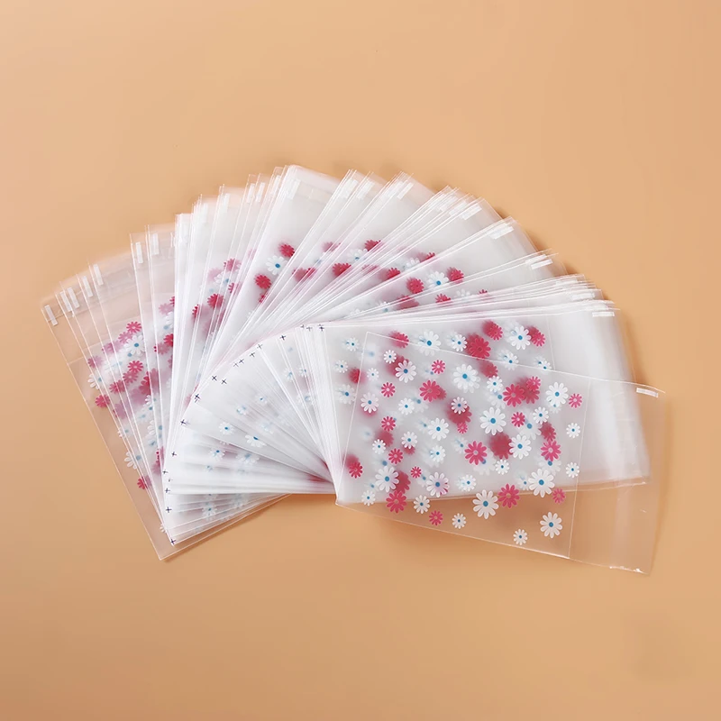 100 шт красочные милые маленькие ромашки конфеты печенья сумки свадебные подарок