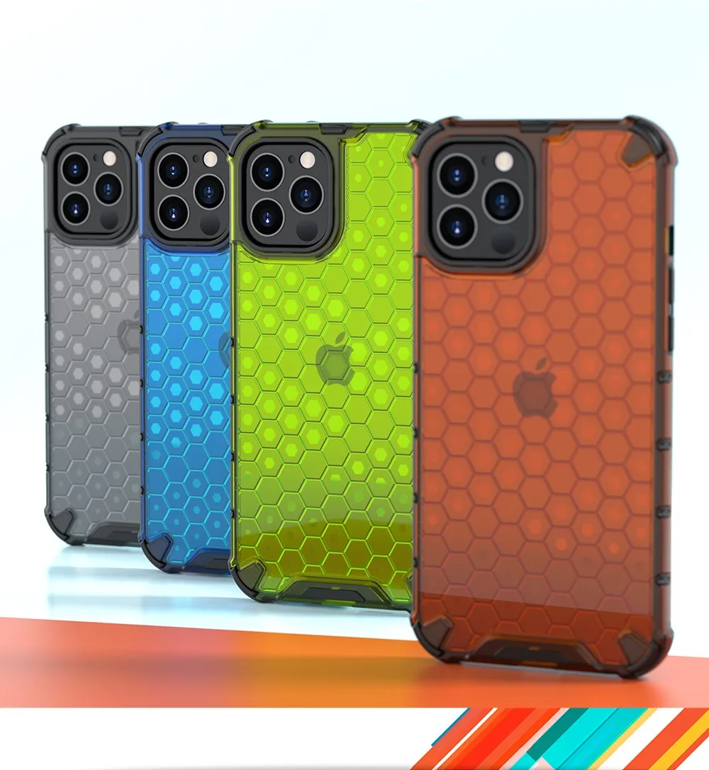 

Сотовый Чехол для Телефона iPhone 12 Min 11 Pro Max, противоударный бронированный чехол для iPhone SE2 XS Max XR X 8 7 6S Plus, мягкий чехол с подушкой безопасности