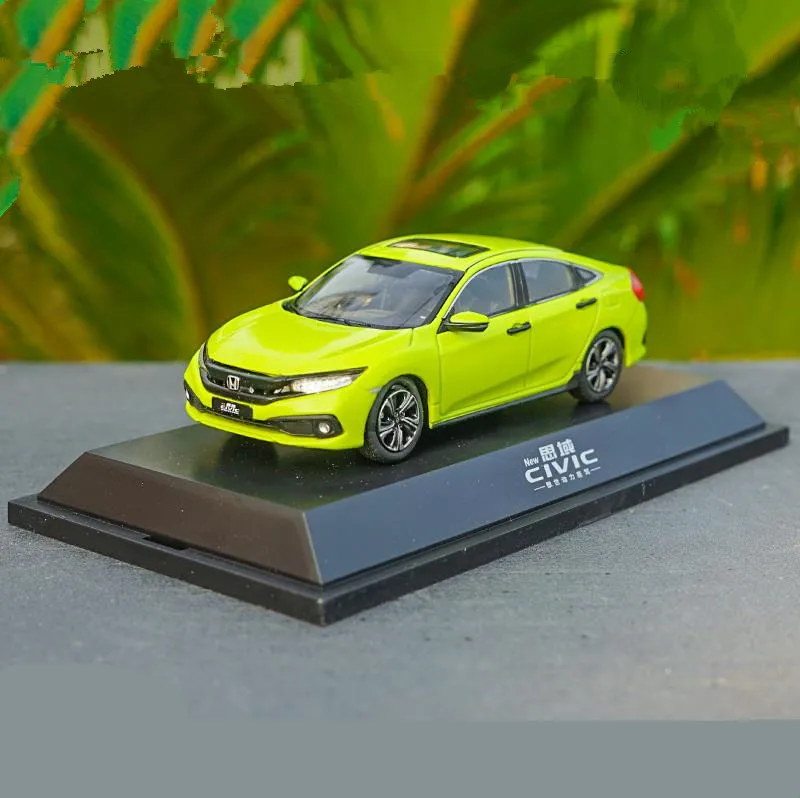1:43 HONDA CIVIC 10 игрушечная машинка из сплава изысканный подарок Коллекционная модель