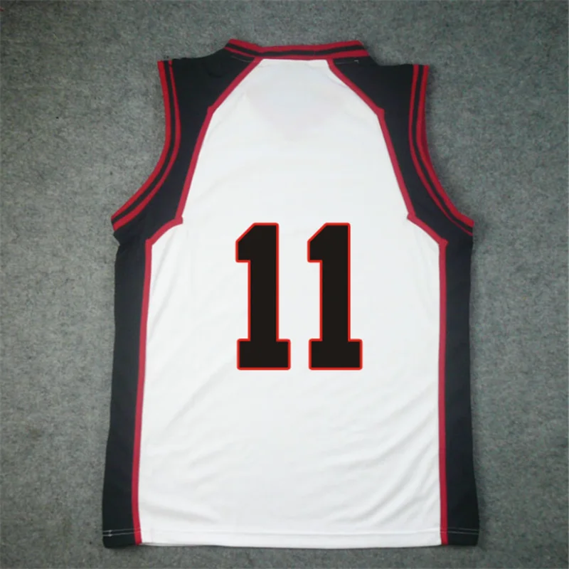 Косплей-Униформа Kuroko без корзины Basuke баскетбольная майка SEIRIN номер 10 11
