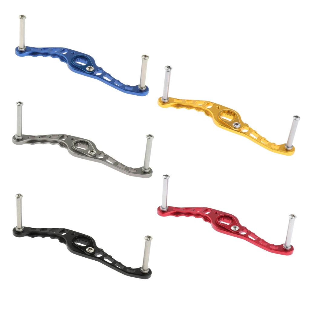 Новый стиль Новая замена алюминиевая Рыболовная катушка ручка для Baitcast снасти