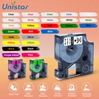 Unistar 45013 лента для этикеток, совместимая с Dymo, сменная этикеточная машина 12 мм tapes45010 45018 45023 для labelmanage er210 280 300 450
