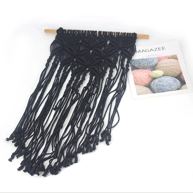 Гобелен из макраме настенные подвесные гобелены тканые обои в стиле бохо