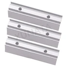 Алюминиевые неоновые зажимы для лент, для 110 В, 220 В, 2835, 5 шт., 10 мм, 12 мм, неоновые светодиодные ленты, гибкие аксессуары