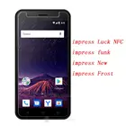 Закаленное стекло 2.5D 9H для Vertex impress Luck NFC funk New Frost, защитная пленка, стекло