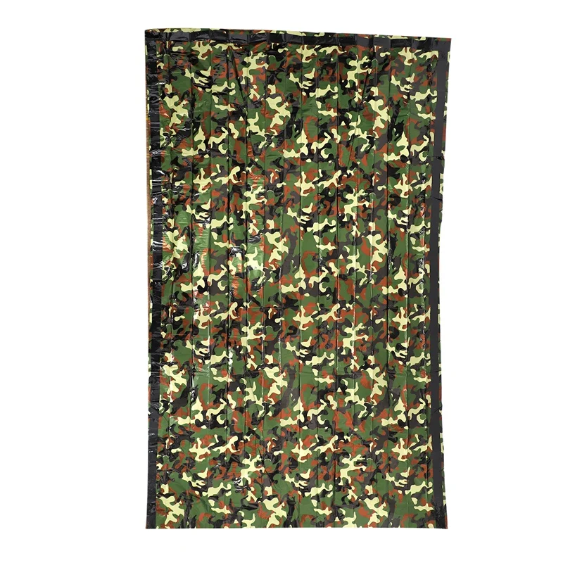 

Emergency Sleeping Bag Lightweight Keep Warm Sleeping Bag with Whistle Carabiner for Outdoor Adventure Camping Hiking