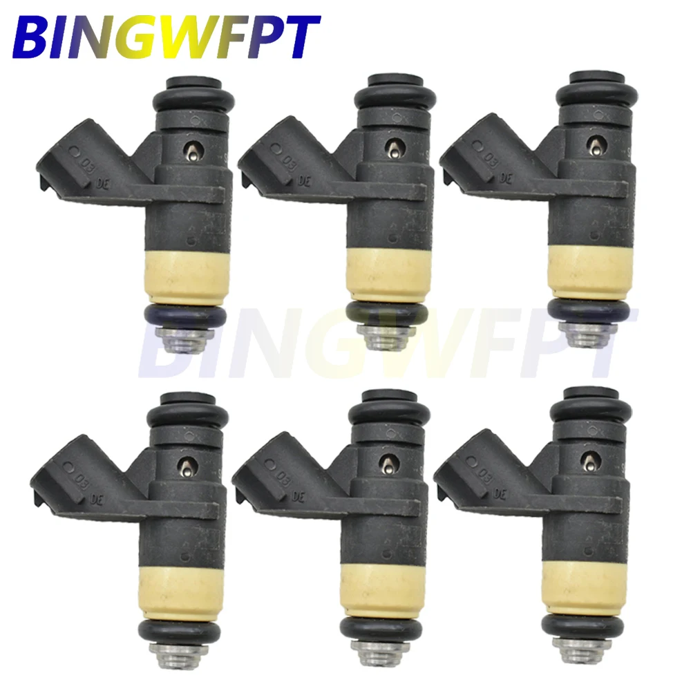 

6Pcs 036906031M Fuel Injectors For VW SEAT IBIZA III 6L