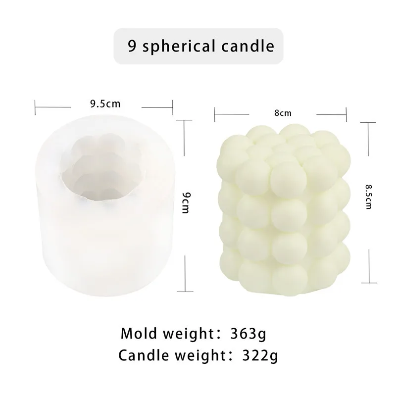 

Cube Aramo Plaster Candle Molds Bee Wax Candle Silicone Molds Paraffin Wedding Candle Moulds Candle Making Silicone Mold