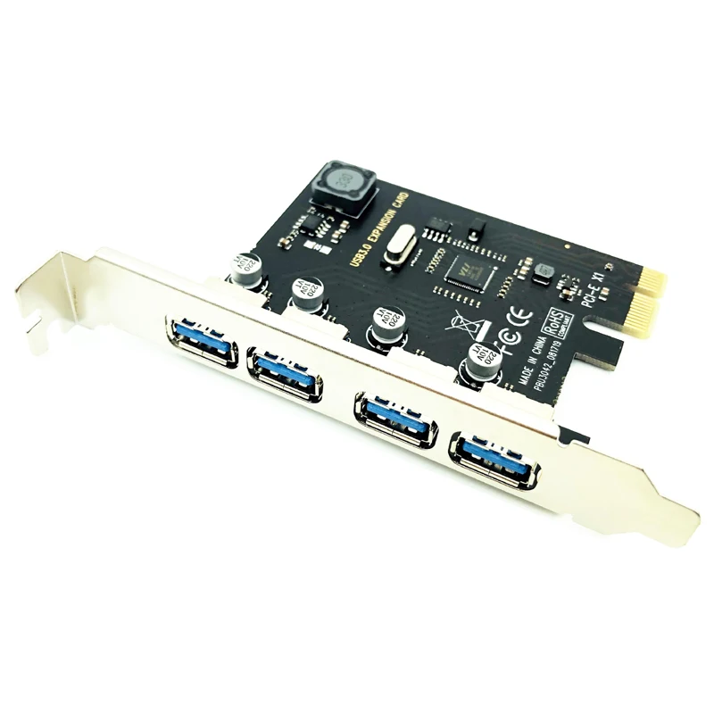плата расширения pci e с 4 портами