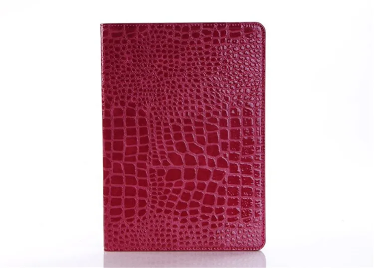 Подставка под крокодиловую кожу Флип кожаный чехол для ipad 2, 3, 4 планшета fundas чехол s для ipad 4 ipad 3 ipad 2+ защита экрана - Цвет: rose
