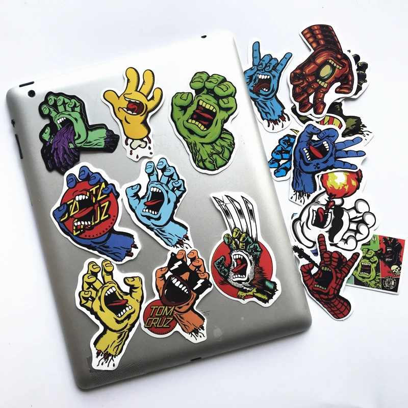 

18Pcs/Lot Stickers For Decal 2021 Snowboard Laptop Luggage Car Fridge Car- Styling Sticker Pegatina