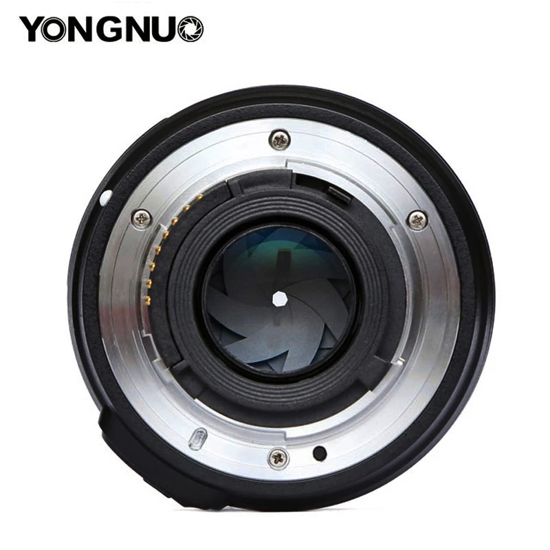 Светодиодная лампа для видеосъемки YONGNUO YN50mm F1.8 с фиксированным фокусным расстоянием большой апертурой Автофокус Объектив для Nikon D5300 D5200 D5100 D3300 D3200 D800 D700 D300 аксессуар для камеры DSLR