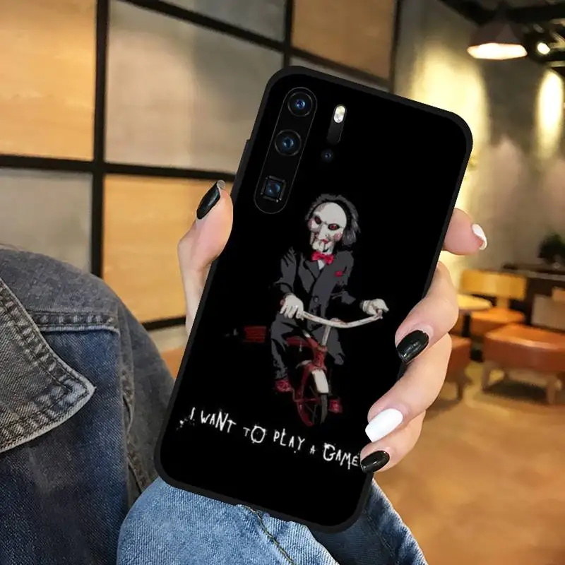 

Horror Saw Phone Case For Huawei honor Mate P 9 10 20 30 40 Pro 10i 7 8 a x Lite nova 5t