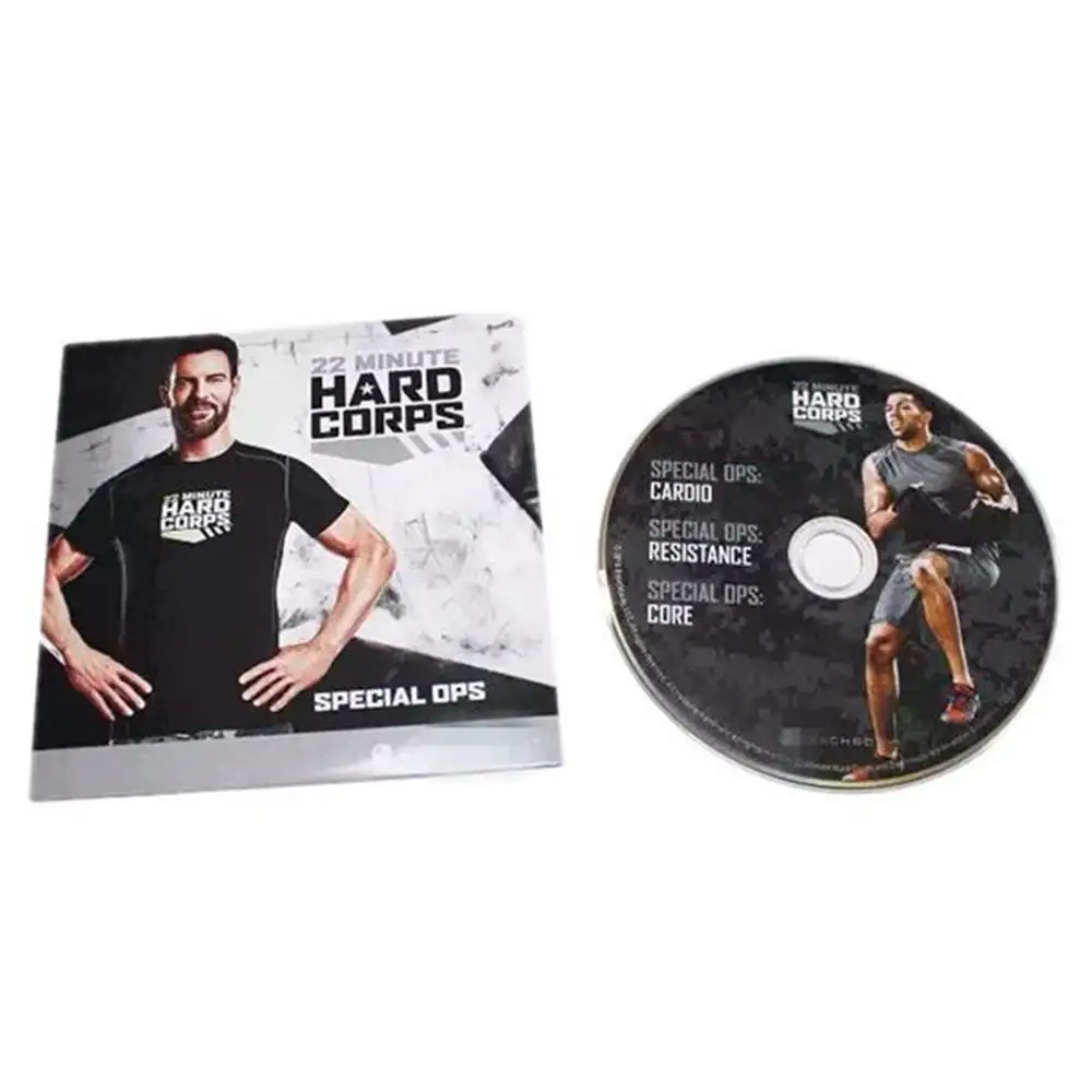 Полный набор 22 минуты жесткий корпус тренировки DVD фитнес