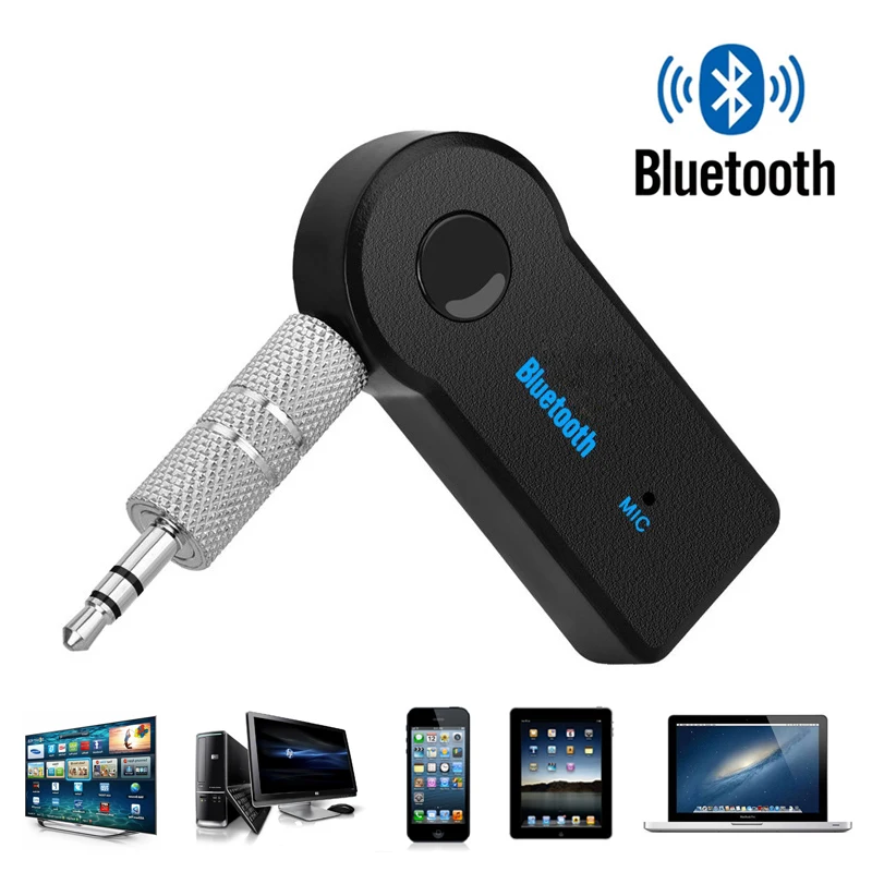 

Wireless Bluetooth Receiver Adapter Dongle Mini 3.0 Stereo 3.5mm Jack for Car Computer Music Audio Aux For Headphone Handsfree