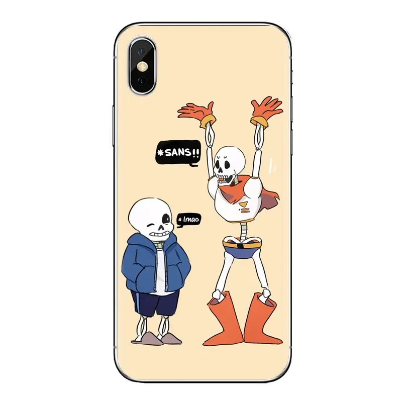 Чехлы игра Undertale каламбуры фотографии дизайн для samsung Galaxy S2 S3 S4 S5 мини S6 S7 край S8 S9