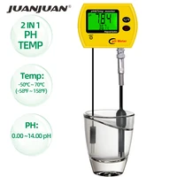 ph meter digital ec tester 0 00 14 00 ph temp measure device ph 991 ph 990 acidimeter water quality indicator for pool 40off