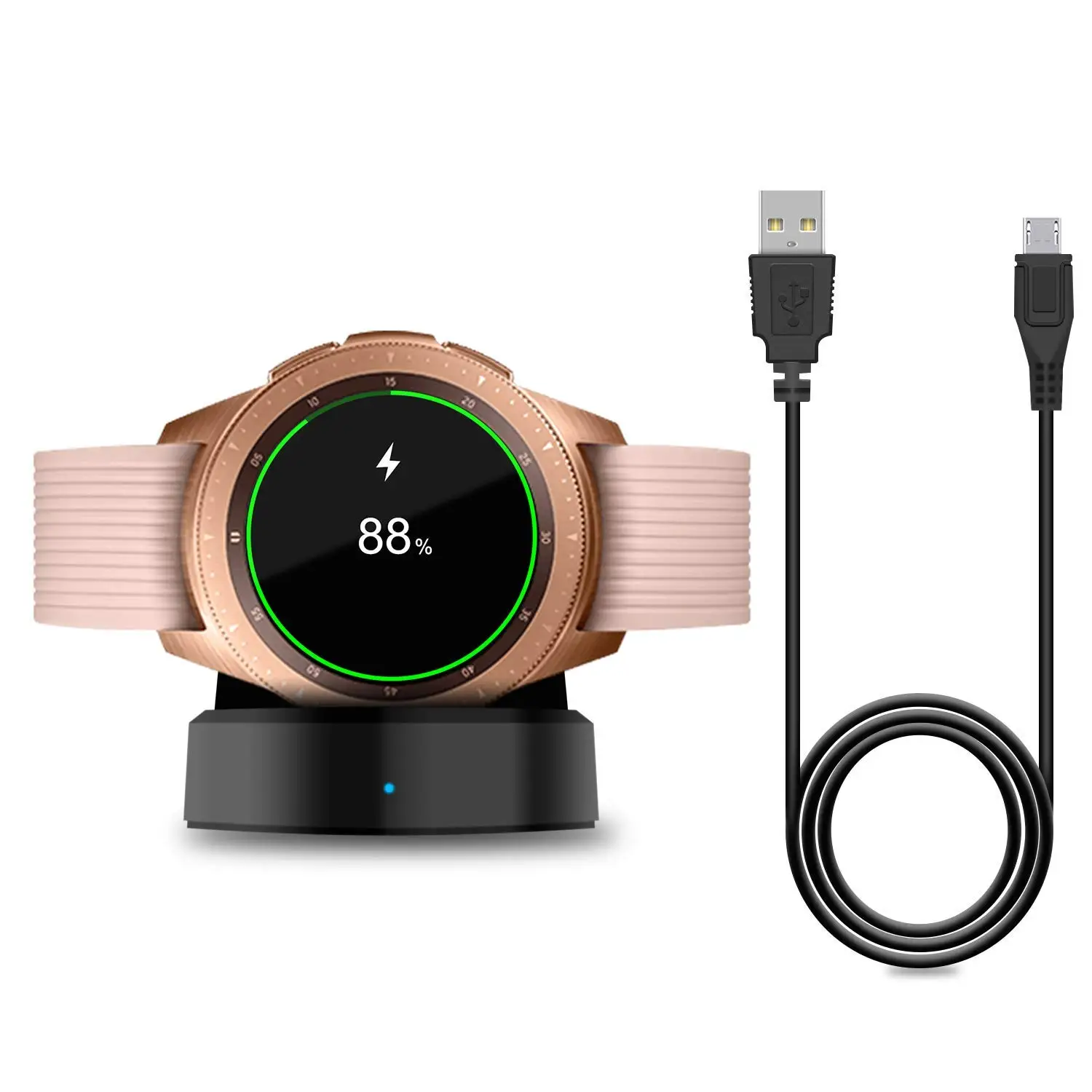 Подходит для Samsung Galaxy Gear 42 мм 46 фотоадаптер зарядного устройства R810 R815 сменный USB
