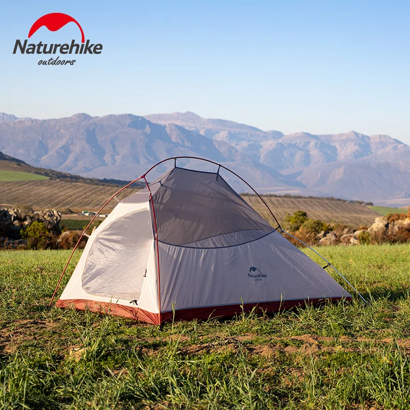 Туристическая водонепроницаемая палатка Naturehike Cloud Up Series 123 нейлоновая 20D 210T с