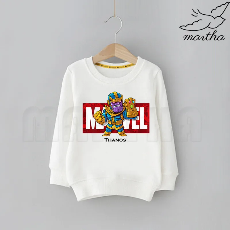 Детские толстовки с капюшоном забавным принтом Мстители Marvel Железный человек