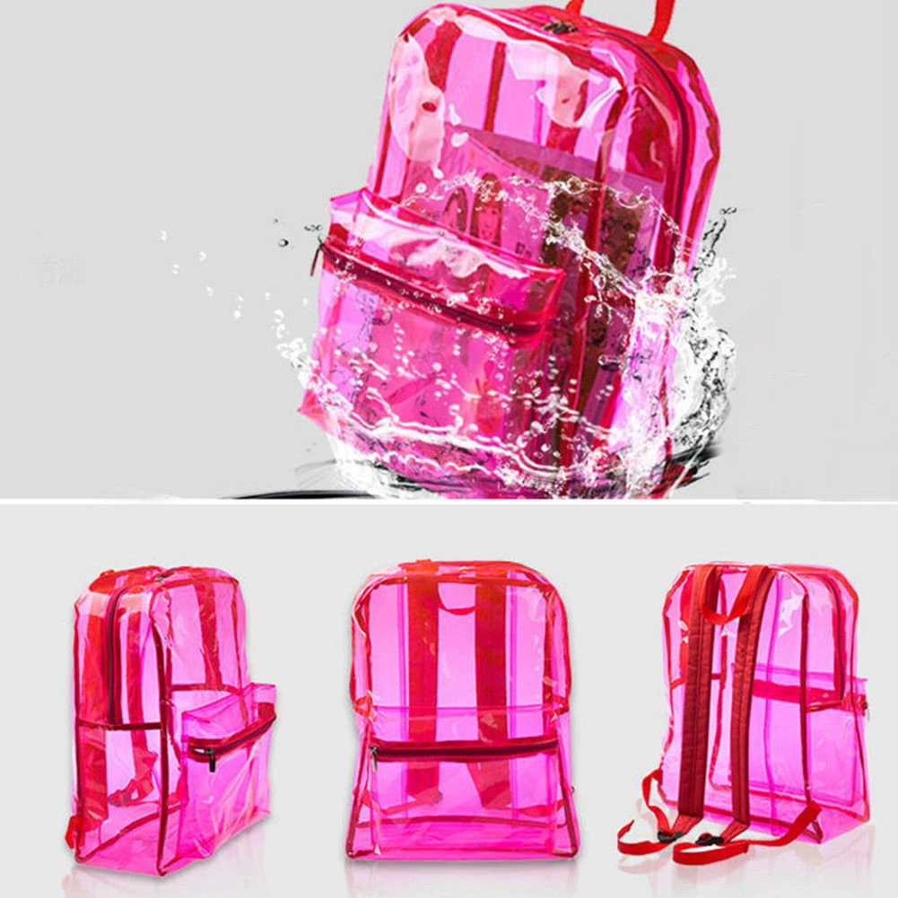 Детские взрослые водонепроницаемые дорожные сумки студенческий прозрачный