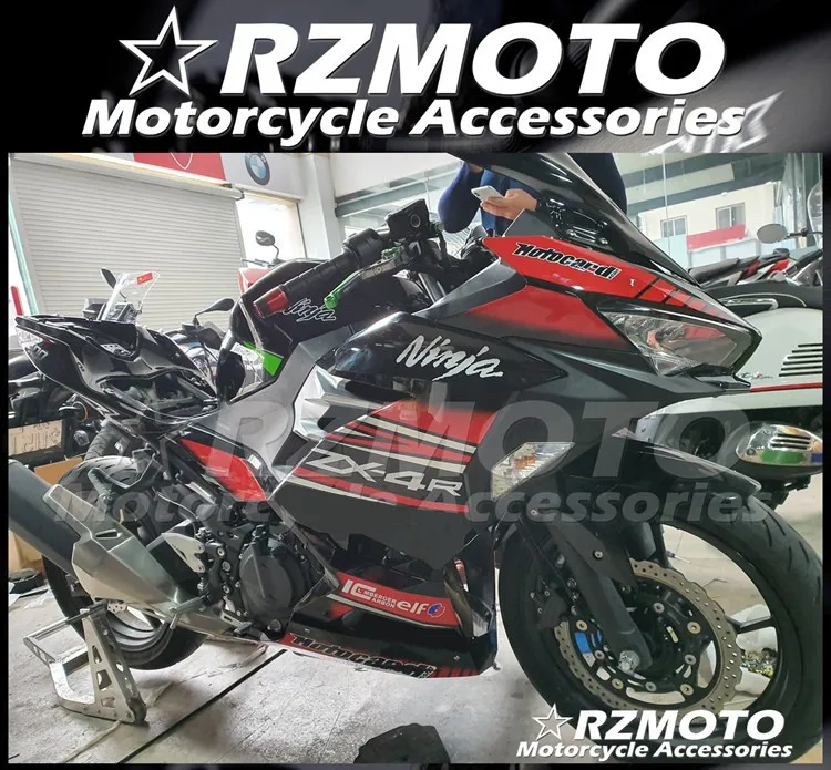 

New ABS Motorcycle Complete Fairings kit Fit for Kawasaki Ninja400 400 EX400 Ninja 19 20 2019 2020 Bodywork set red black cool