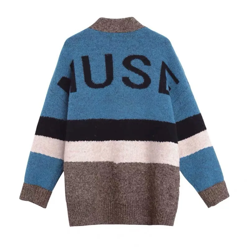 Женская куртка-свитер ATKULLQZ осенне-зимний свободный свитер от ветра в Корейском