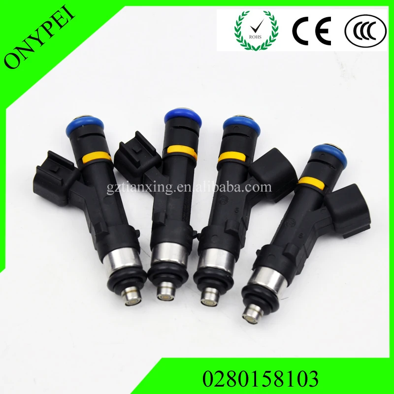 (4 шт.) 0280158103 топливные инжекторы для Mazda 3 5 6 Φ Atenza 1 8 2 0 L3G513250|fuel injector|injector injectormazda fuel