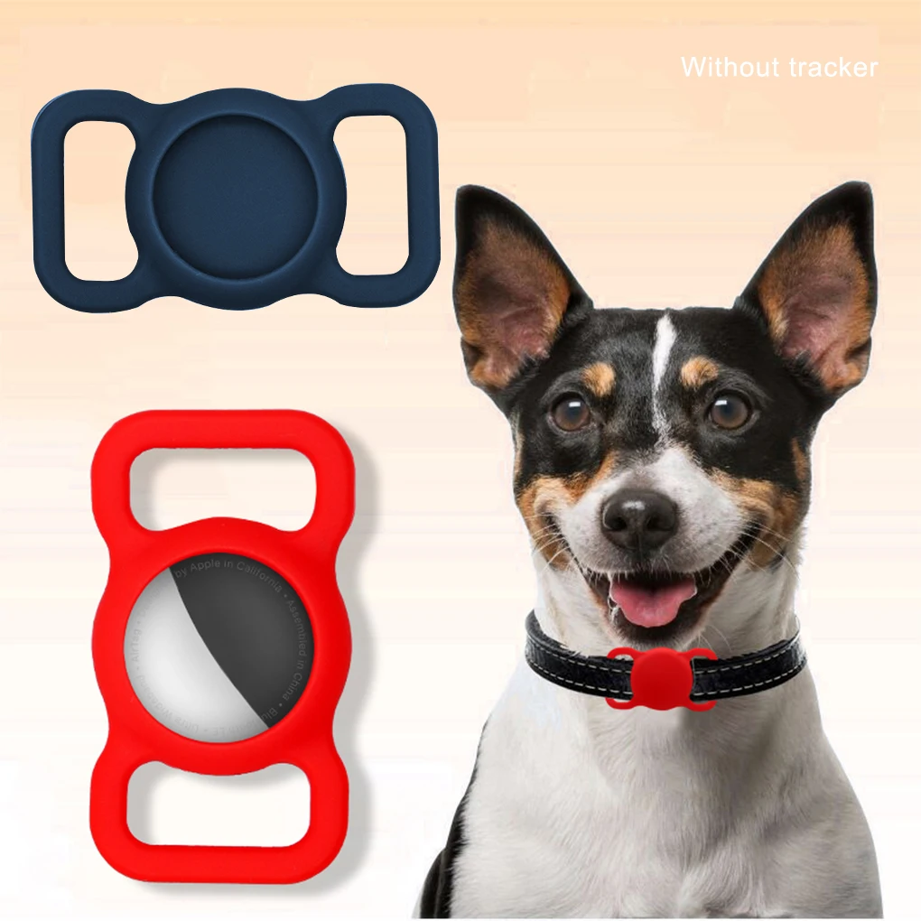 

Силиконовый защитный чехол для домашних животных, GPS-видоискатель, ошейник для собак и кошек, петля для этикеток Apple airtag, локатор-трекер, устр...
