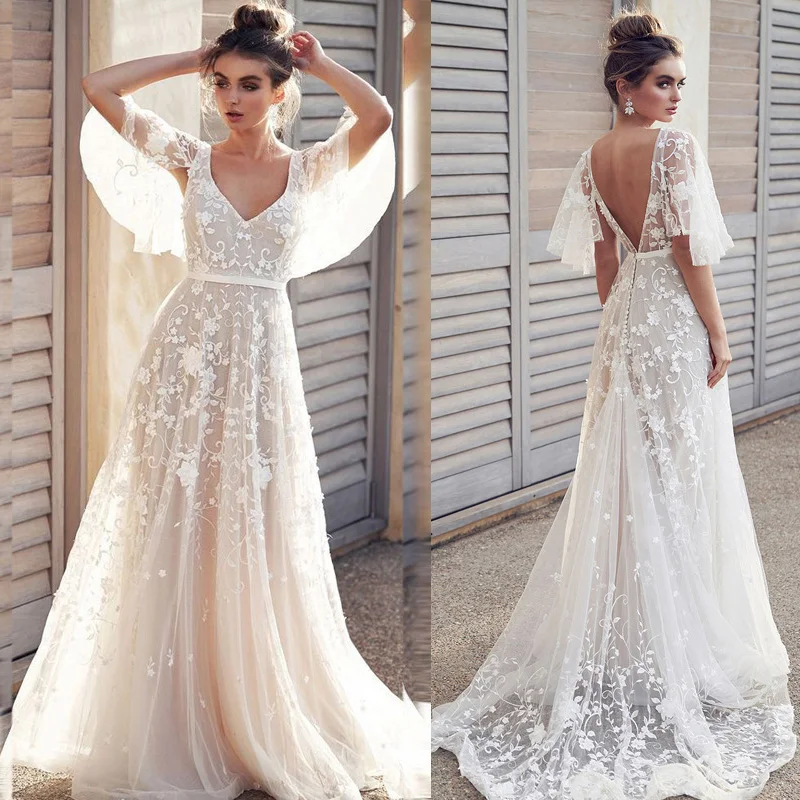 

Африканское кружевное платье Дашики для женщин, наряды из Анкары 2021, женское платье, длинное Африканское платье подружки невесты с V-образны...