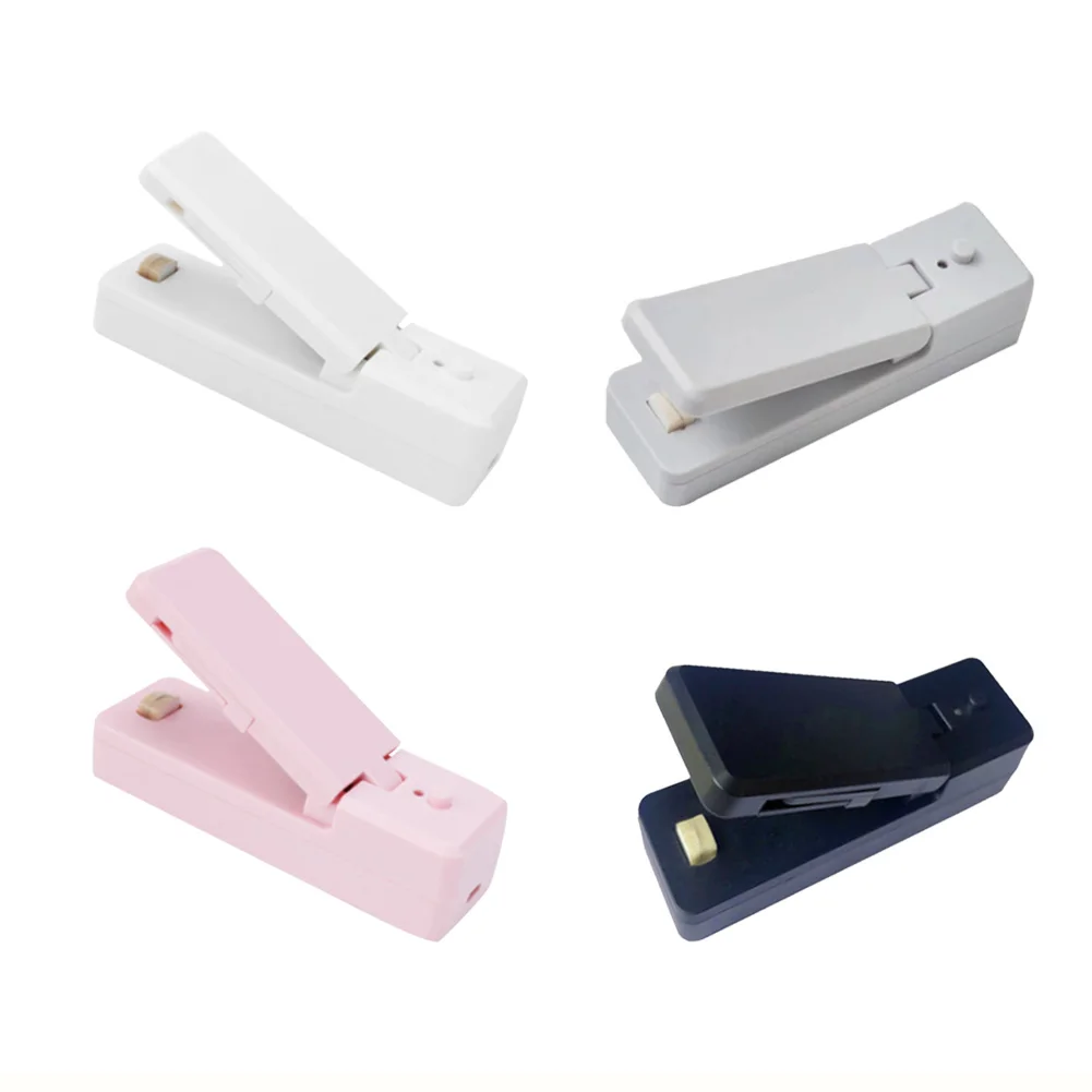 Portable Mini Sealing Machine Rechargeable Heat Sealer Plastic Handheld Food Keep-Refreshing Capper Kitchen Gadget Household | Дом и сад