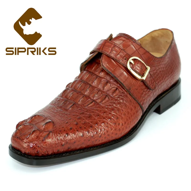 Туфли Sipriks из импортной крокодиловой кожи